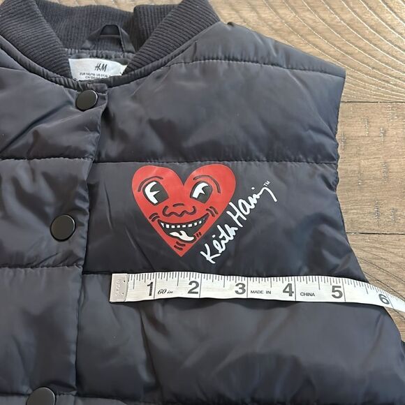 Keith Harrington ♥️ ❤️ Heart 💜 Puffer Vest Snap 🫰 Up Pockets for gear ⚙️ - Picture 13 of 17